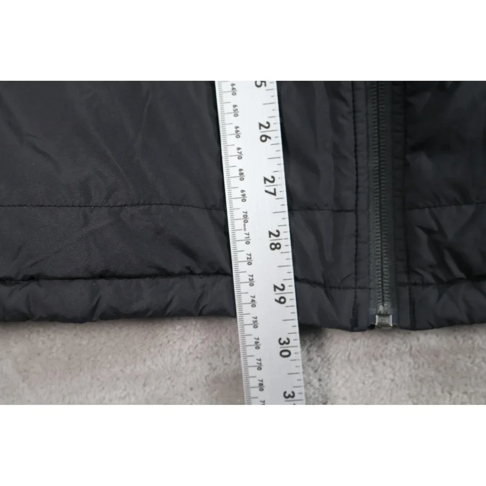 The North Face Jacket Mens 2XL Gray Puffer Insulated Full Zip Nylon‎ Lined